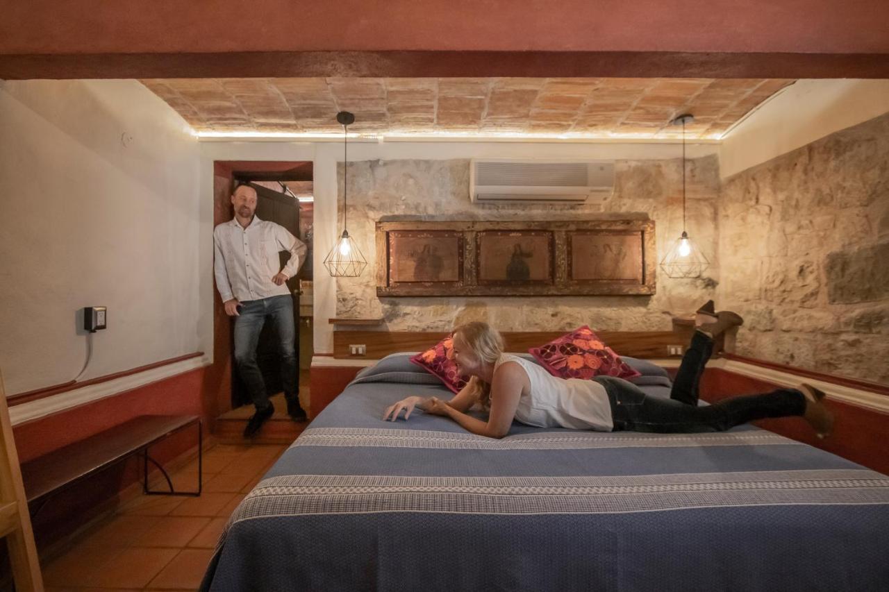 Casa Del Sotano Hotell Oaxaca Exteriör bild