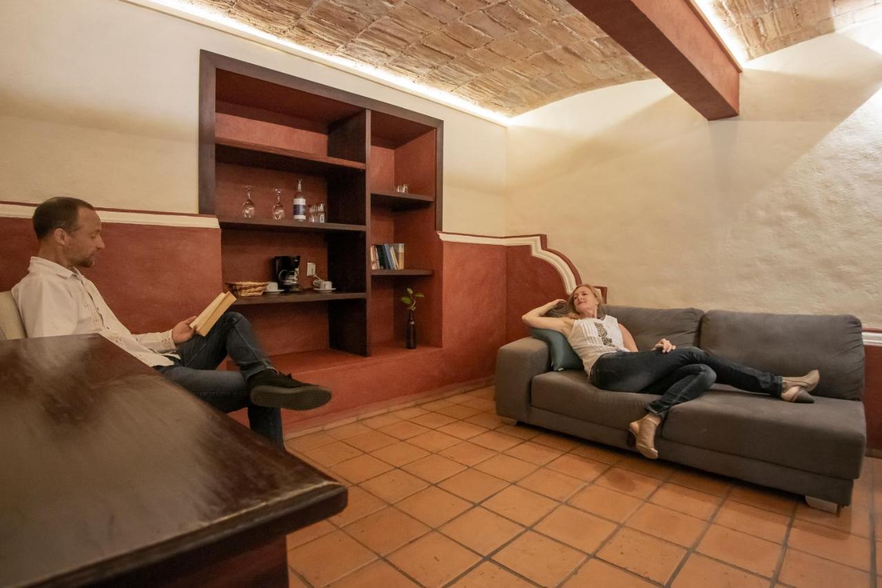 Casa Del Sotano Hotell Oaxaca Exteriör bild
